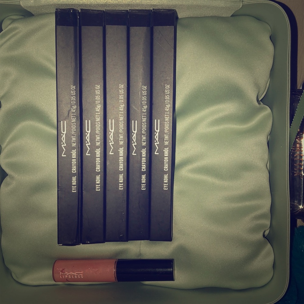 Mac Eye Khols and lipglass
